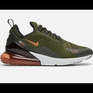 Nike Air Max 270 'Rough Green Hot Curry' Sneakers Women size 8